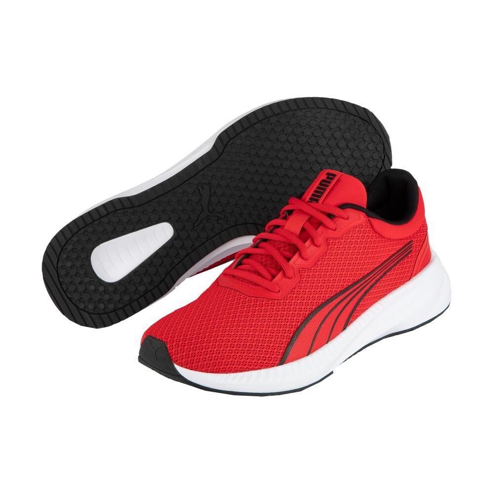 Zapatilla Running Hombre Puma Flyer Lite Rojo image number 3.0