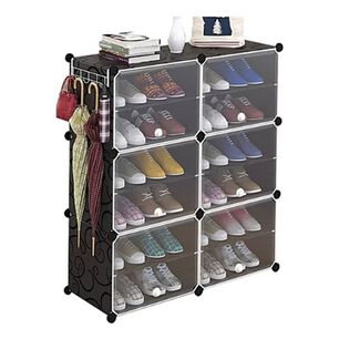 Vitrina Zapatero Con Repisas Multiuso Estante Organizador
