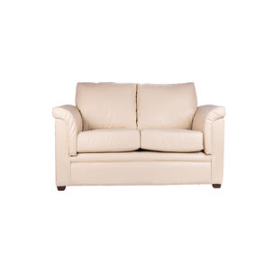 Sofa Ancona 2 Cuerpos Pu Grano Beige