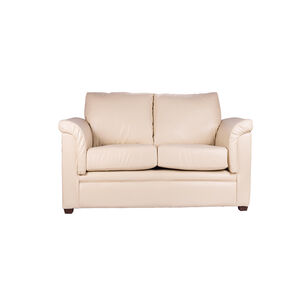 Sofa Ancona 2 Cuerpos Pu Grano Beige