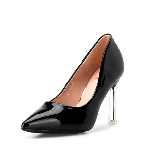 Zapatos Taco Negro Fiesta Weide You221