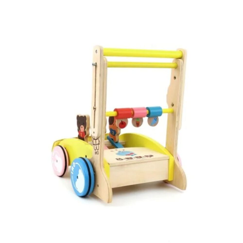 Correpasillos De Madera Con Figuras De Animales Para Beb&eacute;s image number 3.0