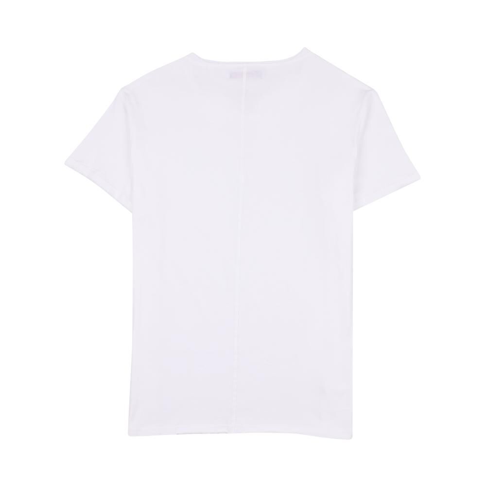 Polera Lisa Slim Fit Manga Corta Cuello Redondo Hombre Rolly Go image number 1.0