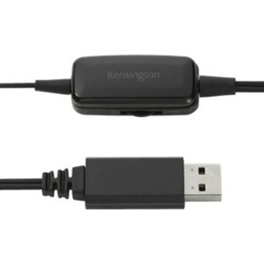 Aud&iacute;fonos Kensington Monoaural Conexi&oacute;n Usb Negro image number 3.0