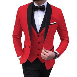 Terno Elegante De Cuatro Piezas Para Hombre