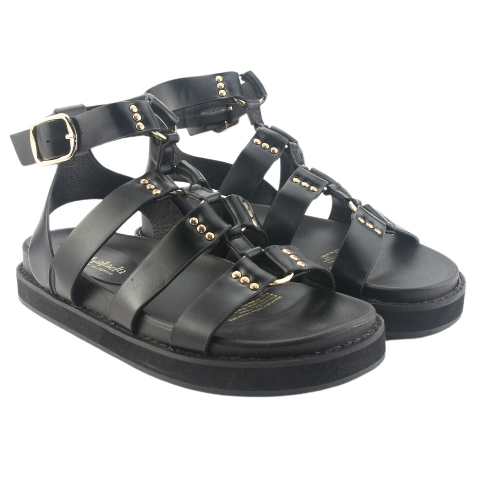 Sandalia Chalada Mujer Viva-10 Negro Casual image number 4.0