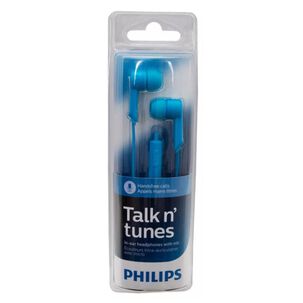 Audifonos Manos Libres Jack 3.5 Celeste She1405
