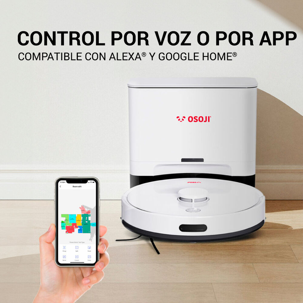 Aspiradora Y Trapeadora Robot Osoji D1000 Pro image number 5.0