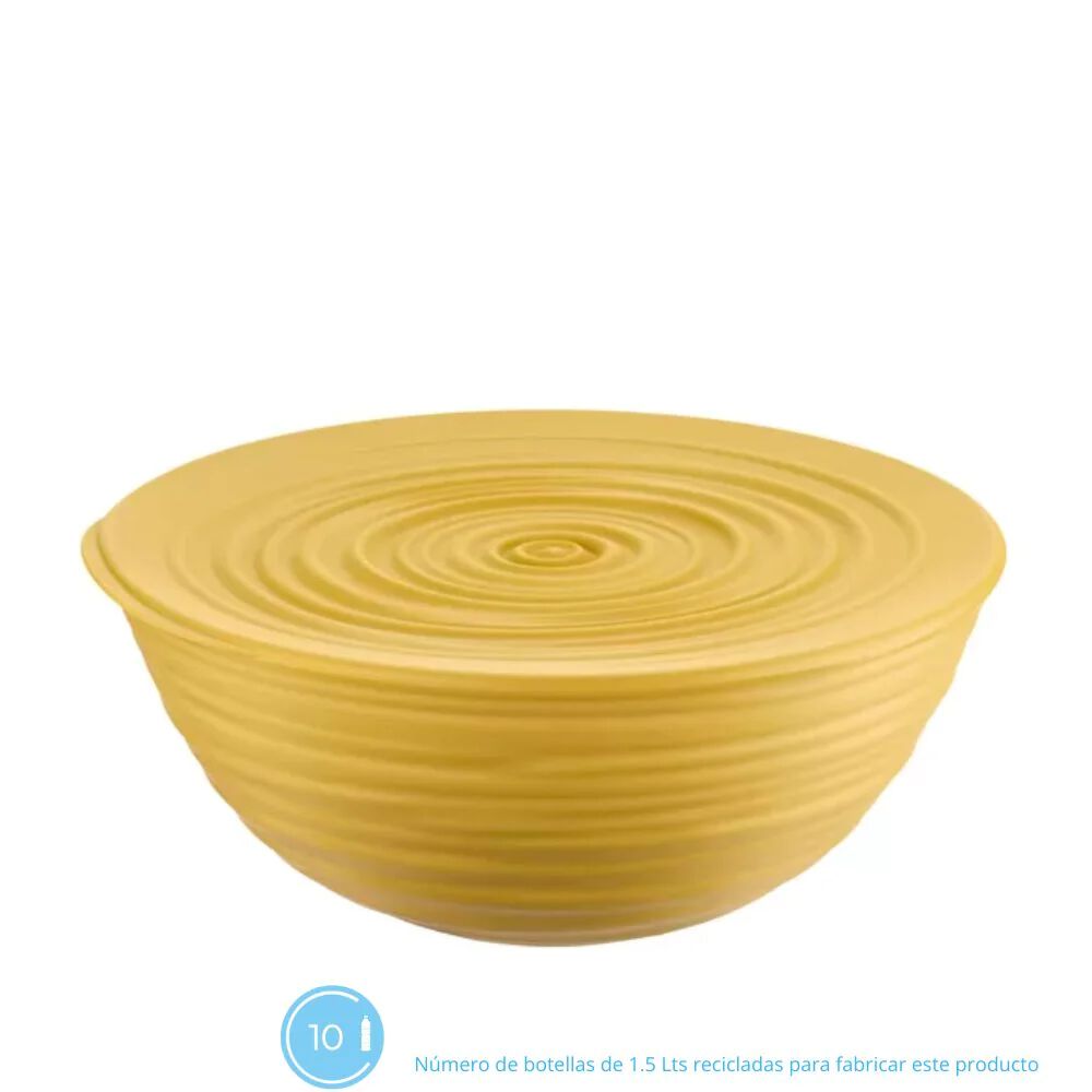 Contenedor Con Tapa Mostaza 25cms - Colección Tierra image number 0.0