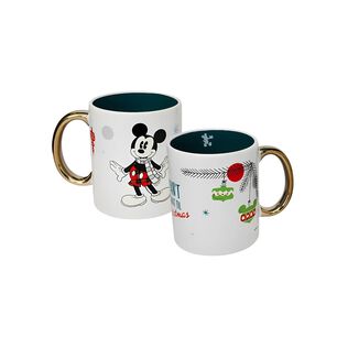 Tazon De 330ml Dise&ntilde;o Navide&ntilde;o Raton Dibujo Animados Ceramica