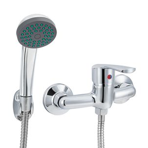 Monomando Llave Grifo Para Ducha Modelo Alabama Pmb Color Cromo