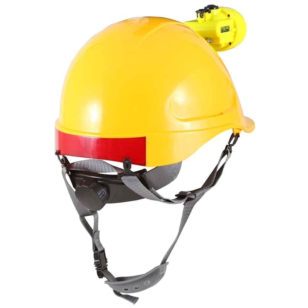 Casco Steelpro Abs Mta Amarillo Con Portal&aacute;mpara Full image number 3.0