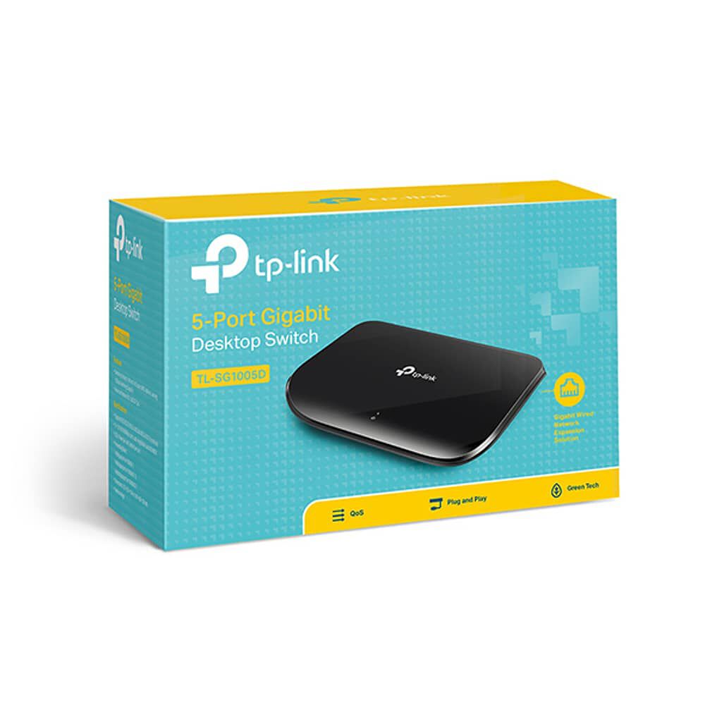 Switch Tp-link Tl-sg1005d 5 Puertos Gigabit, Auto Mdi/mdix, Compacto, Plug&play, Fanless, No Adminis image number 3.0