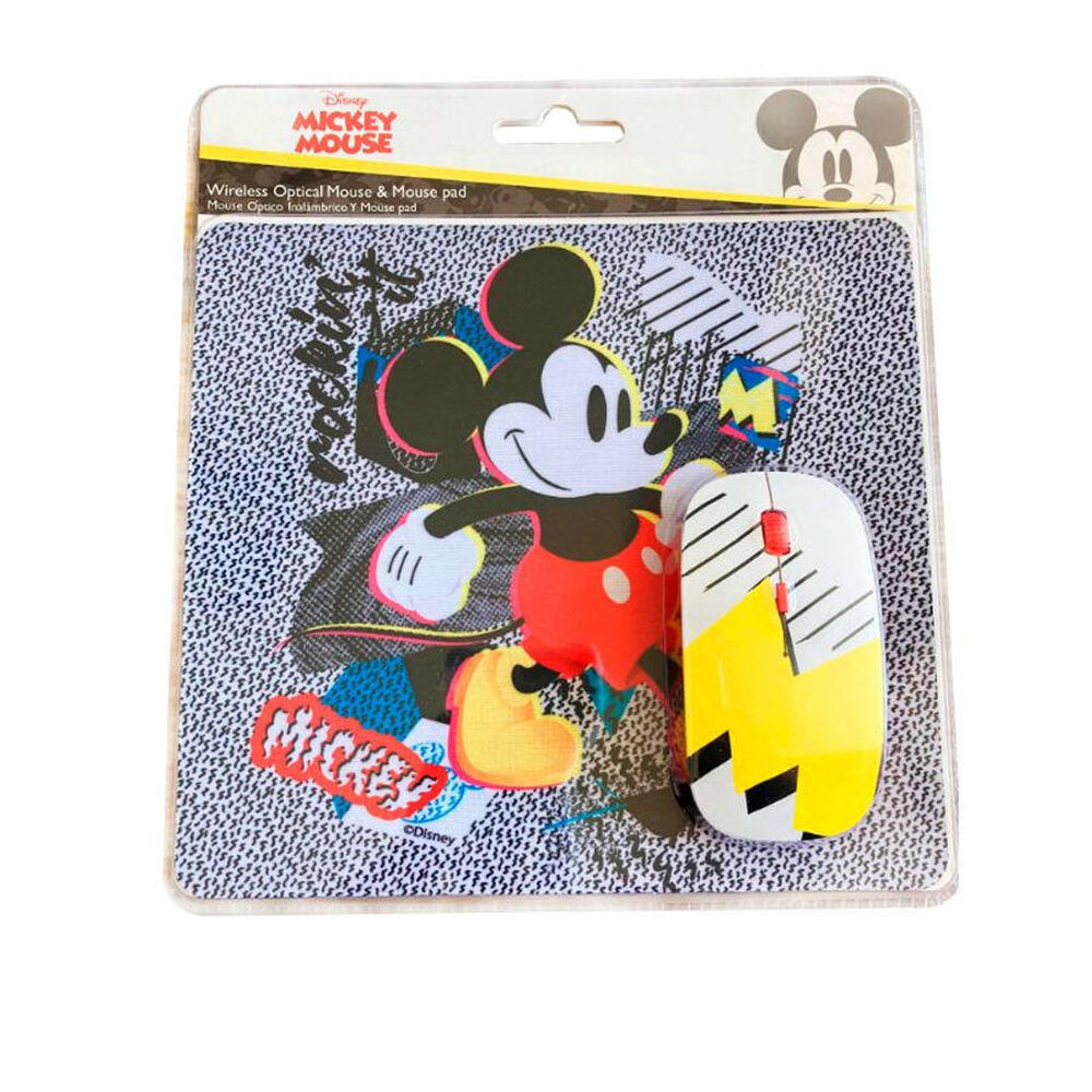 Kit Mouse Inalámbrico + Mousepad Mickey Mouse image number 3.0