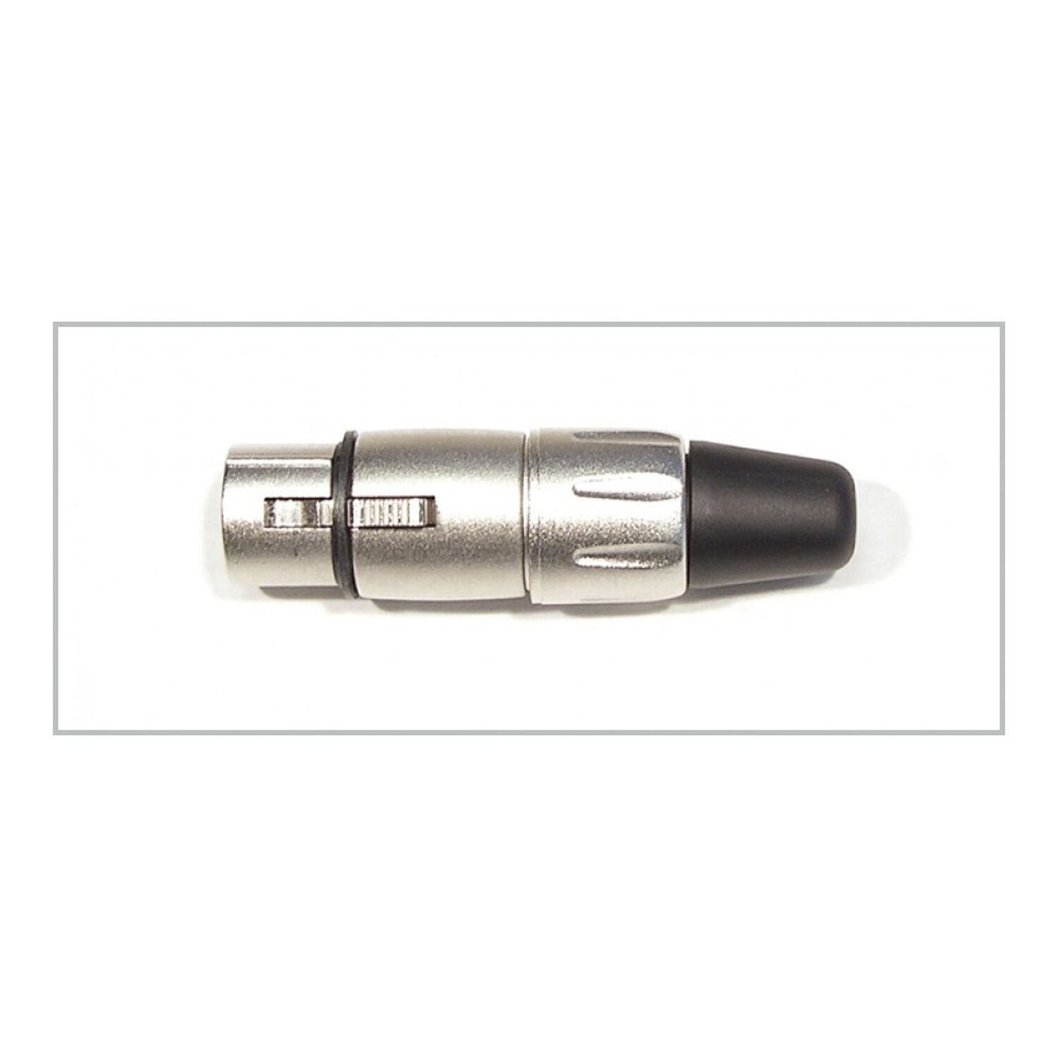 Conector Hembra Plateado X-3214 (2 Unidades) image number 0.0