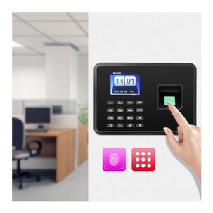 Reloj De Tiempo Control De Acceso Biometrico Huella Tarjeta