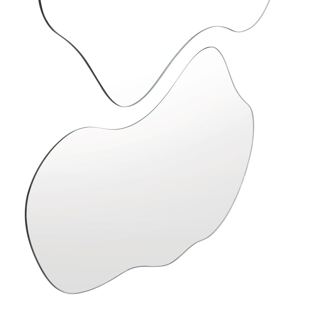 Set X2 Espejos 35x60x1,9 Cm Forma Irregular image number 7.0