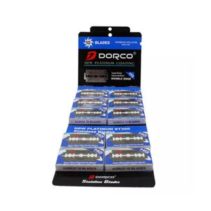 Hoja De Afeitar Dorco New Platinum Coating P/navajin 400 Un