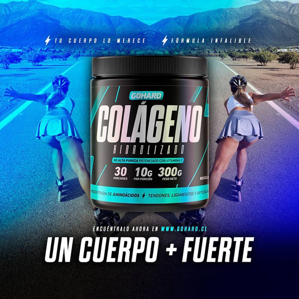 Colageno Hidrolizado - Gohard - 300gr Sabor Sin Sabor image number 2.0