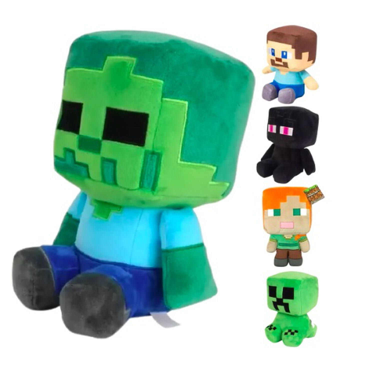 Peluches Minecraft Zombie Steve image number 0.0