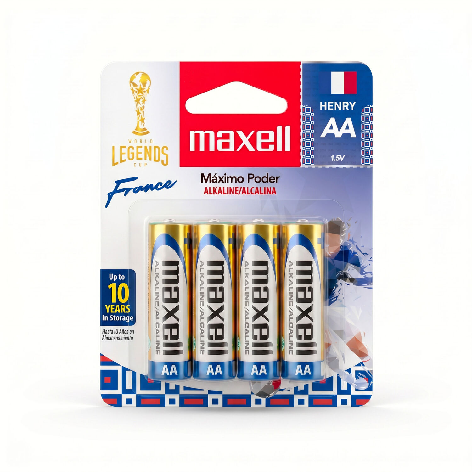 Pack 48 Pilas Alcalinas Aa 1,5v Leyendas Blister 4uds. image number 3.0