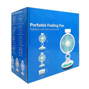 Ventilador Port&aacute;til 360 Grados Ajustable Refrescante Verano