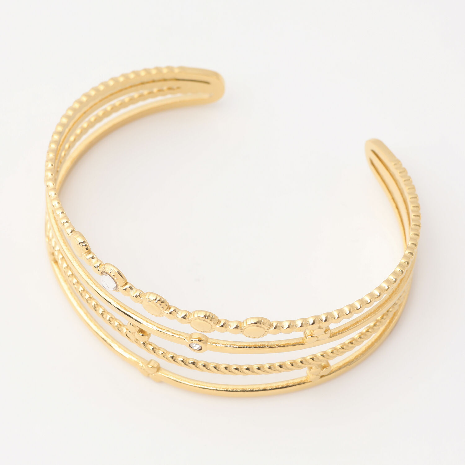 Brazalete 19v69 Dorado Mujer Stb134 image number 0.0