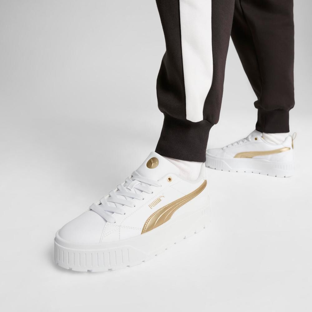 Zapatilla Urbana Mujer Puma Karmen Ii Metallic Dream Blanco image number 6.0