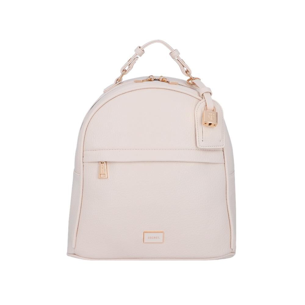 Mochila Secret Pamplona St6 M Beige image number 0.0