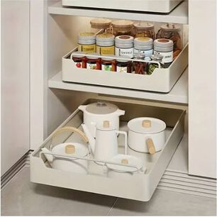 Organizador De Cocina Repisa Extraible Bandeja Desplegable