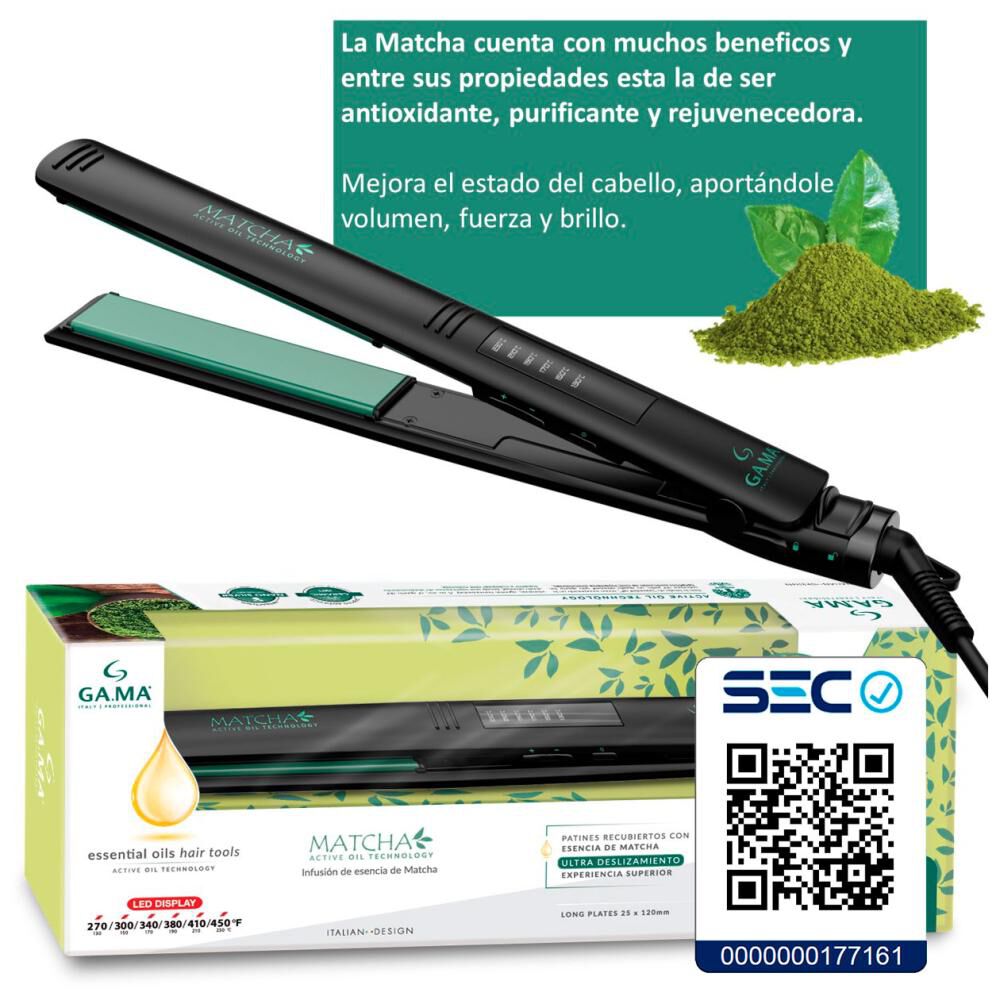 Alisador Gama Elegance Led Matcha en Oferta | Hites.com