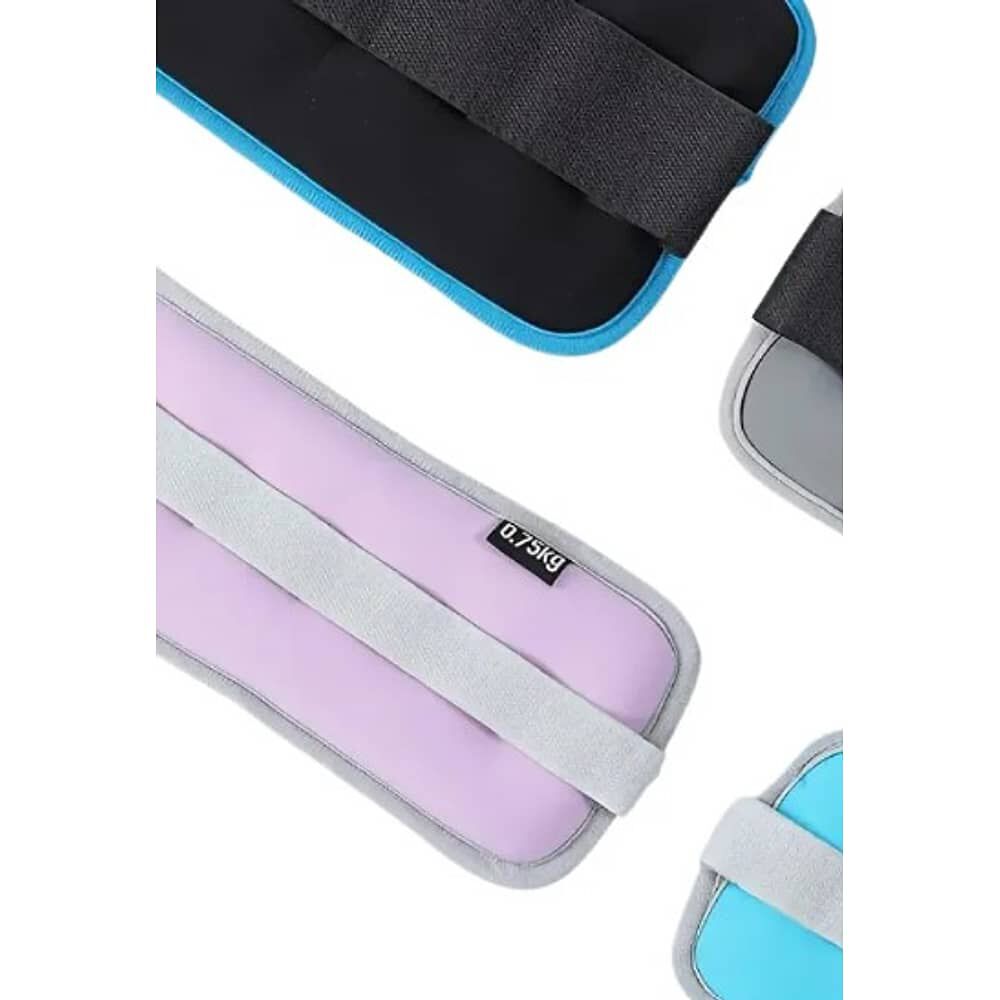 Pesas Tobilleras De Acero Kit 2 Pesas 500g Deporte image number 3.0