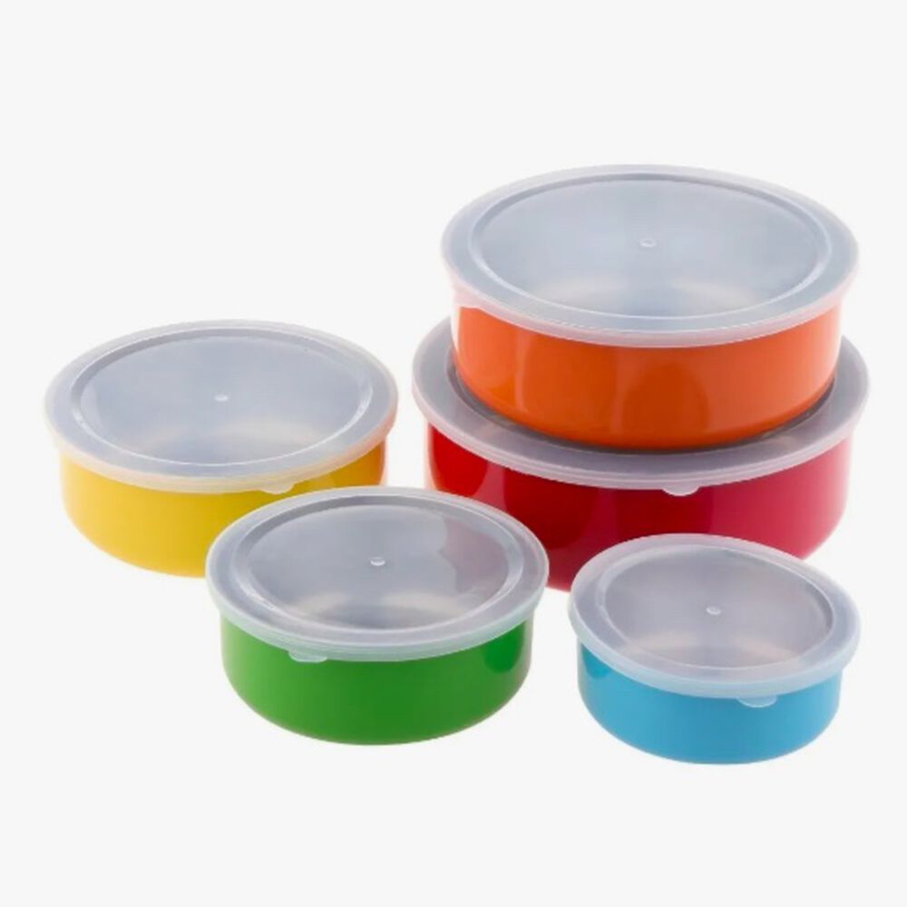 Set 5 Bowls Acero Inoxidable image number 2.0