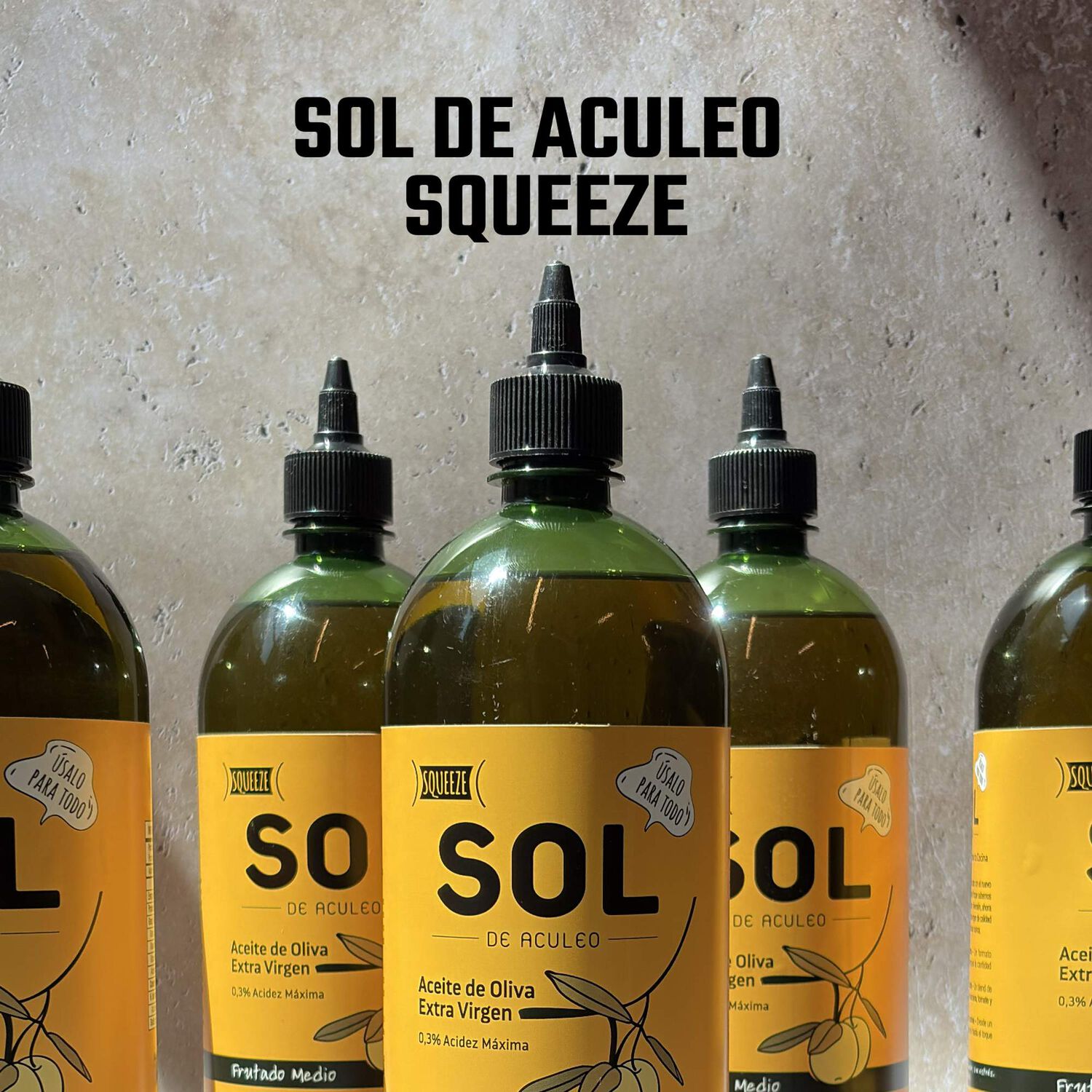 Aceite De Oliva Extra Virgen Sol De Aculeo Squeeze 1x950ml image number 3.0