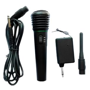 Microfono Inalambrico 2 En 1 Para Karaoke Cwm308
