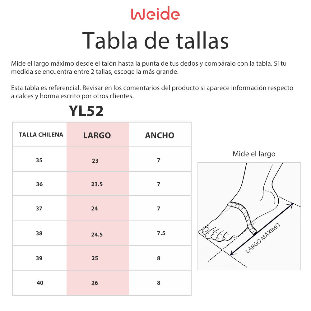 Zapato Taco Alto Verde Casual Yl52 Weide image number 3.0