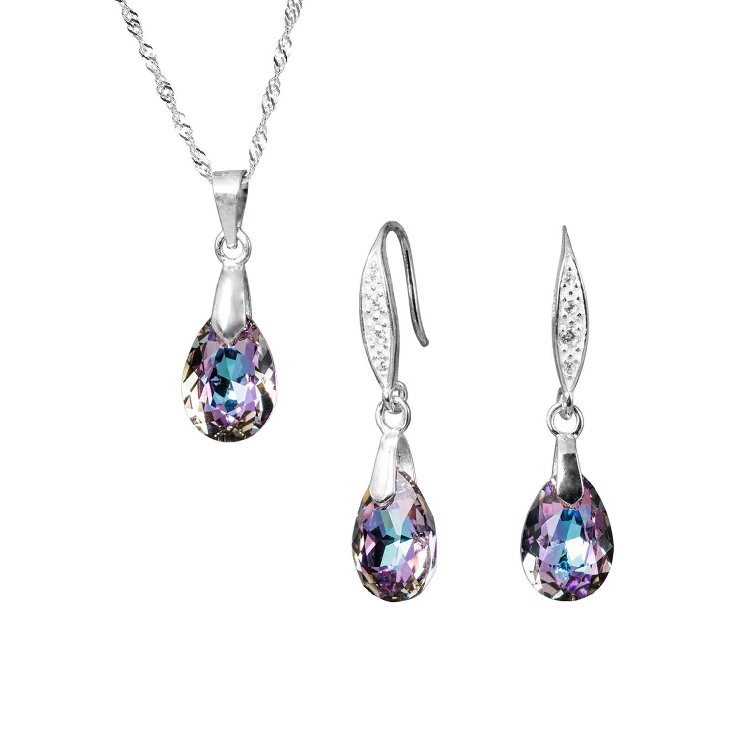 Conjunto Milan Cristales Genuinos Vitral Light image number 0.0