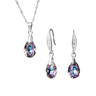 Conjunto Milan Cristales Genuinos Vitral Light