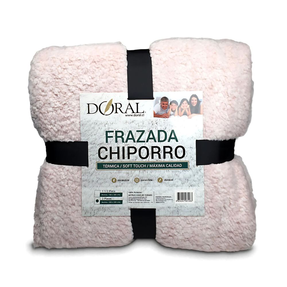 Frazada Chiporro Two Tones 2 Plazas Colores Claros - Ps image number 0.0