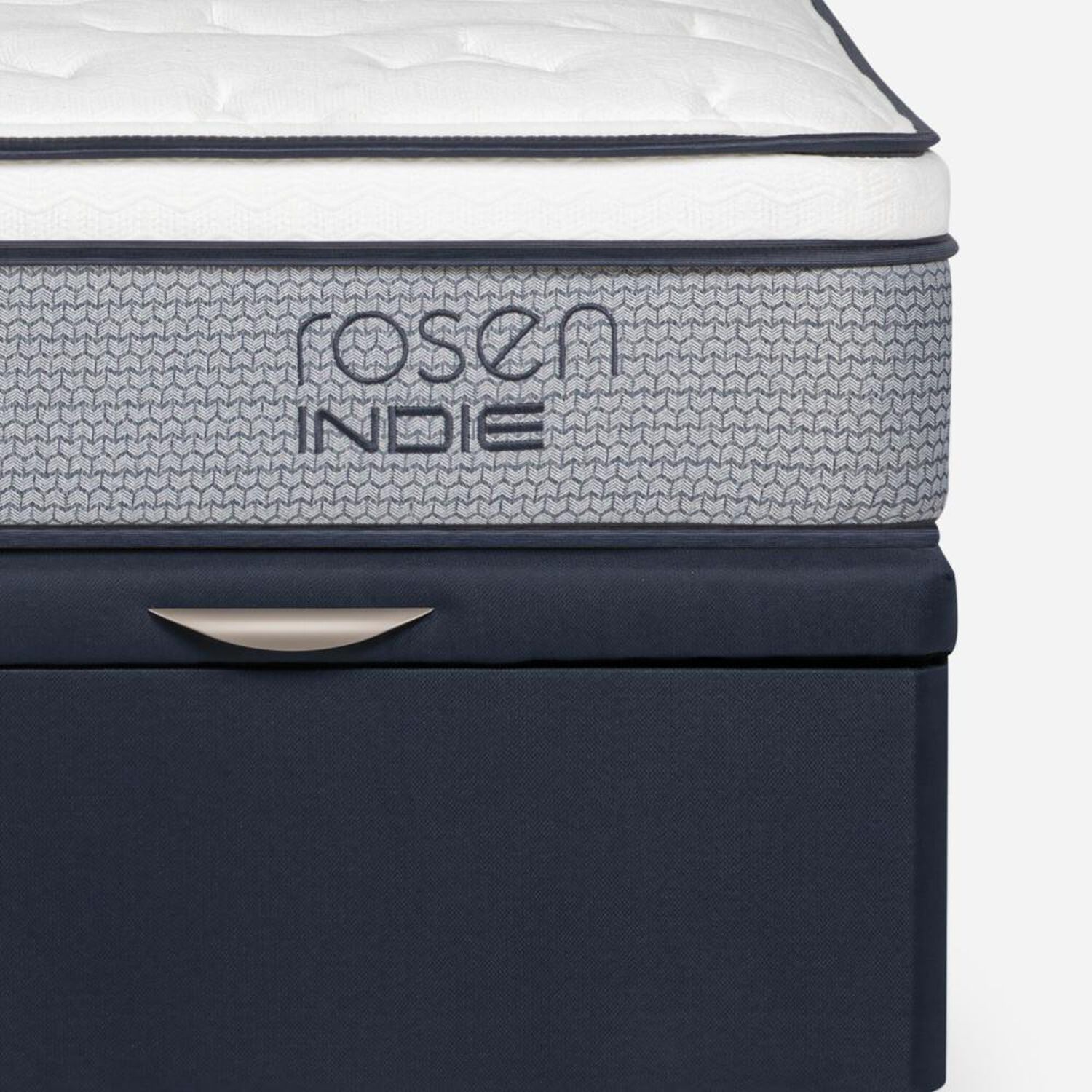 Cama Ba&uacute;l Rosen Indie / 2 Plazas / Base Normal + Respaldo Ferrara image number 3.0