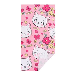 Toalla De Playa Casaideal Kitty 27 / 75x150 Cm