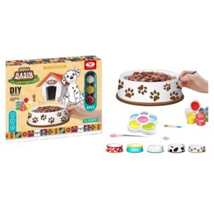 Set 6 Piezas Cuenco De Ceramica Para Pintar Creatividad Niño