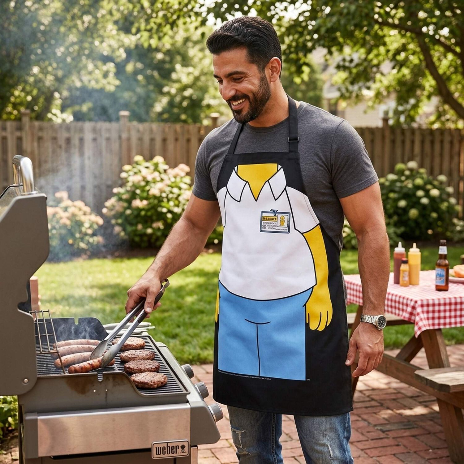 Delantal Cocina Homero Serie The Simpsons image number 2.0
