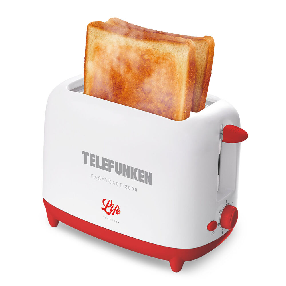Tostador Eléctrico 2 Rebanadas Telefunken Easytoast 2000 image number 0.0