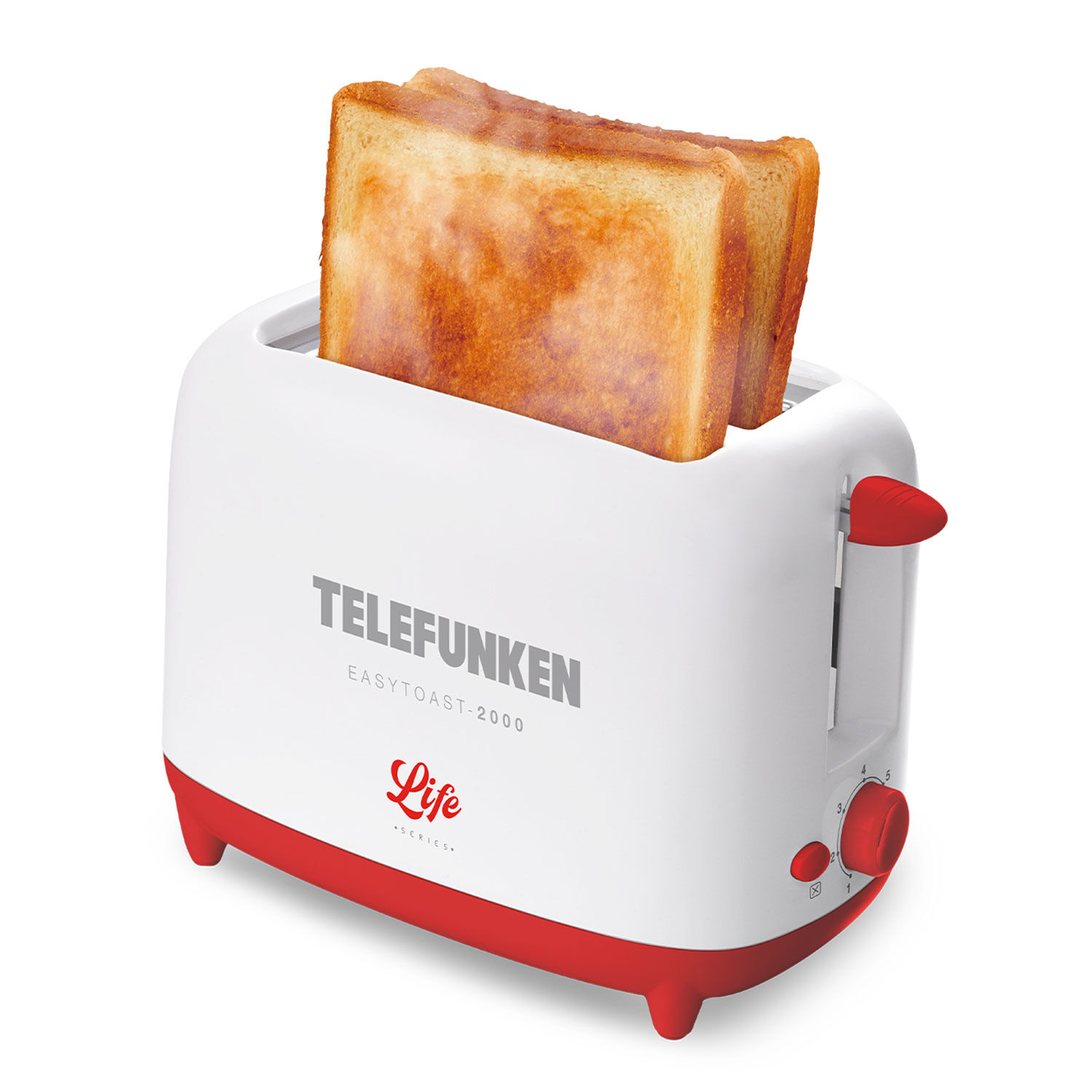 Tostador El&eacute;ctrico 2 Rebanadas Telefunken Easytoast 2000 image number 0.0