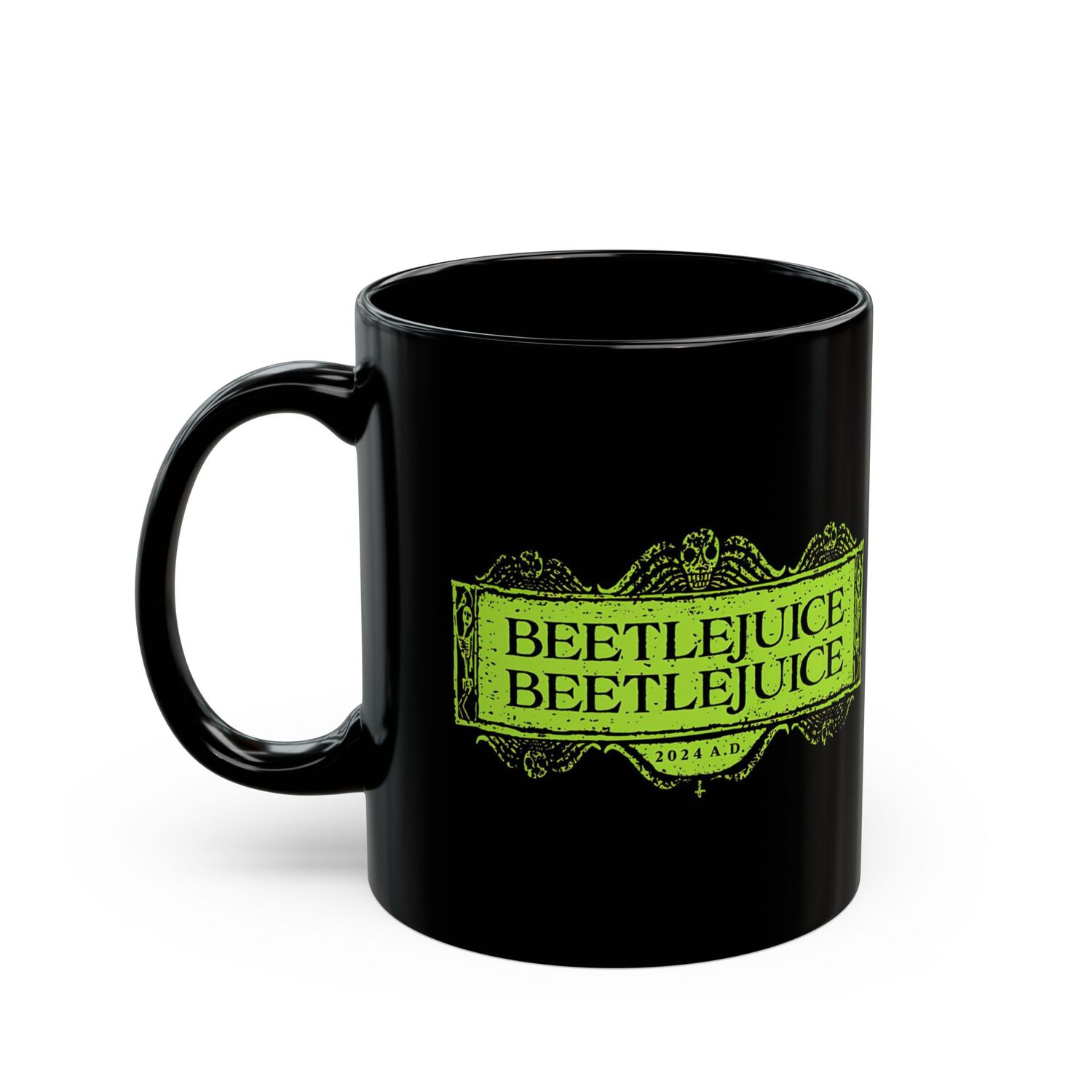 Taz&oacute;n Taza Premium Negro Beetlejuice 2024 A.d. 325ml image number 2.0