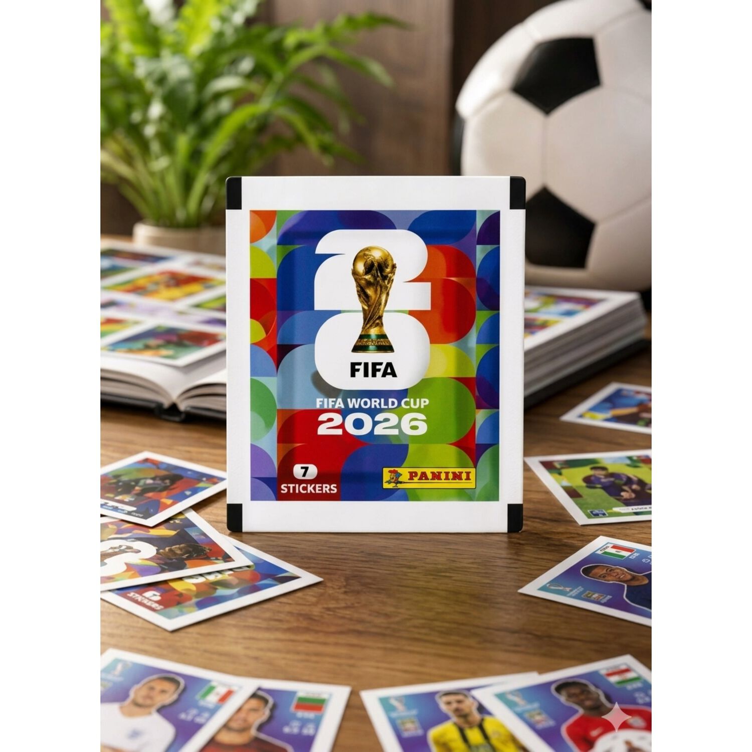 Pack 10 Sobres Panini Mundial 2026 Stickers Original image number 4.0