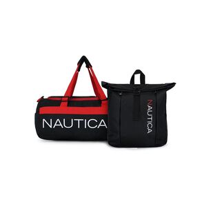 Bolso Valar + Mochila Bend Negra Nautica
