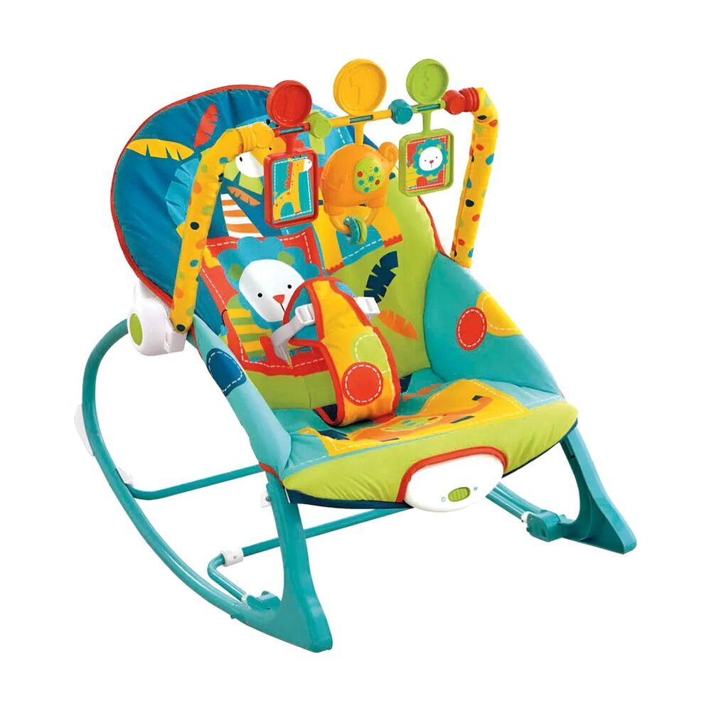 Silla Mecedora Interactiva Con Sonidos Azul Infantil image number 0.0