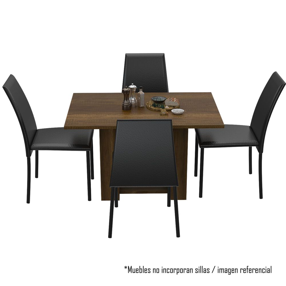 Mesa De Comedor Fm-003o Café Oscuro image number 2.0